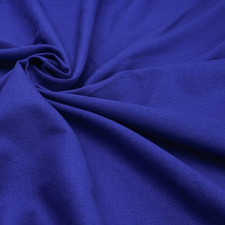 Tecido Viscolinho Liso Azul Royal - Empório dos Tecidos 