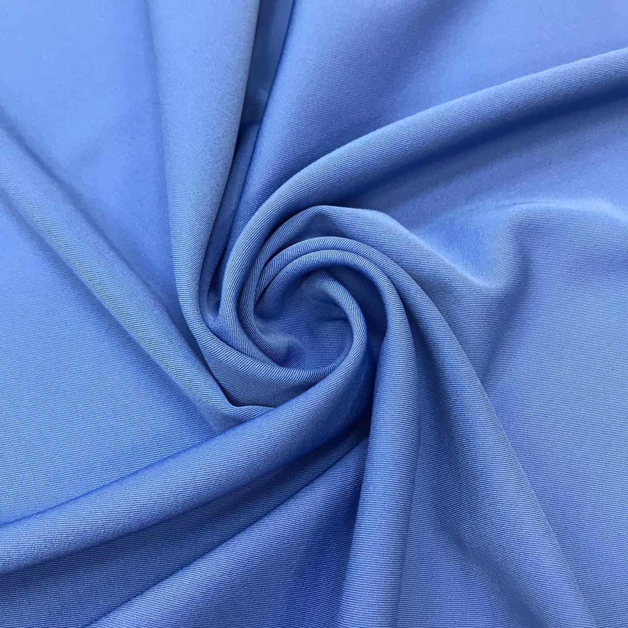 Tecido Gabardine Azul Celeste com 50 metros - Empório dos Tecidos 