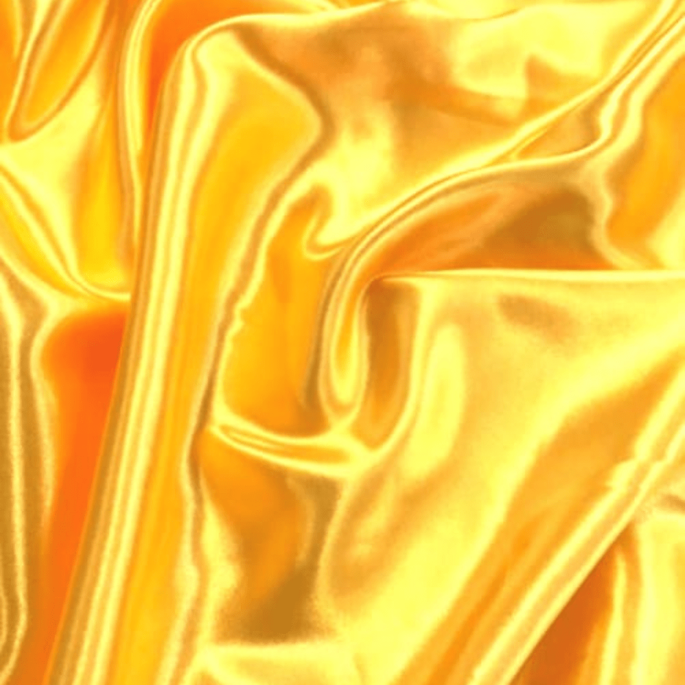 Tecido Cetim Charmousse Amarelo Gema - Empório dos Tecidos 