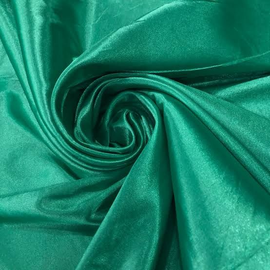 Tecido Cetim Charmousse Verde Jade - Empório dos Tecidos 