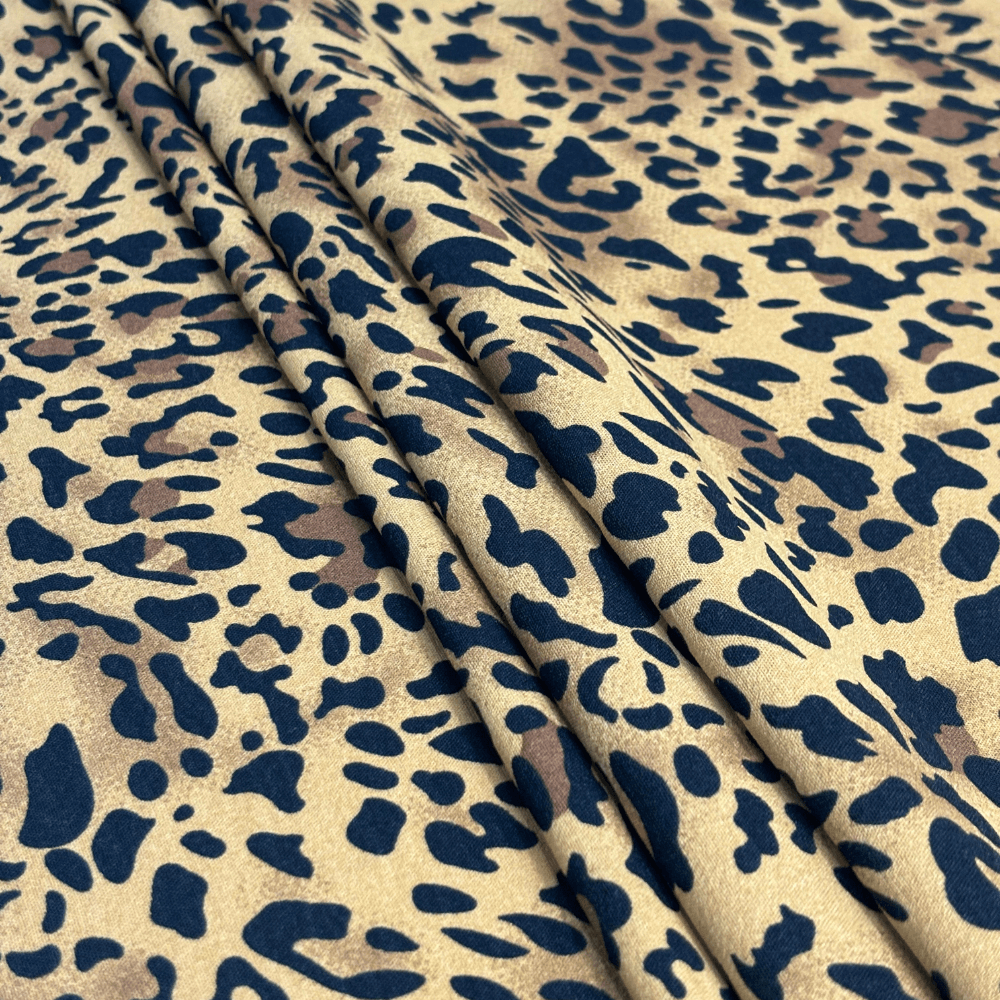 Tecido Crepe Larissa Animal Print 2 - Empório dos Tecidos 