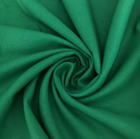 Tecido Linho Misto Verde Bandeira - Empório dos Tecidos 