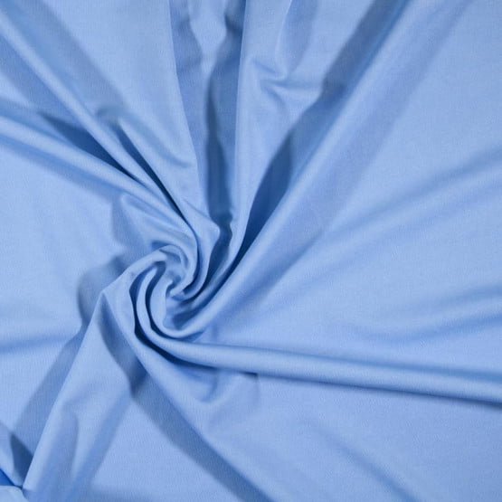 Tecido Malha Helanca Azul Celeste - Empório dos Tecidos 