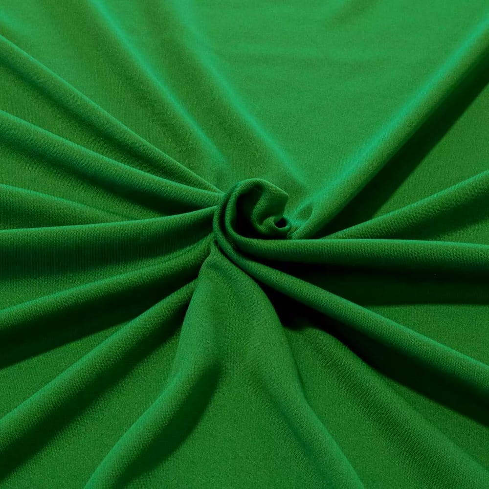 Tecido Malha Helanca Verde Bandeira - Empório dos Tecidos 