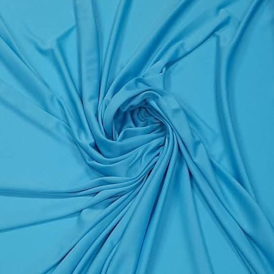 Tecido Malha Helanca Azul Turquesa - Empório dos Tecidos 
