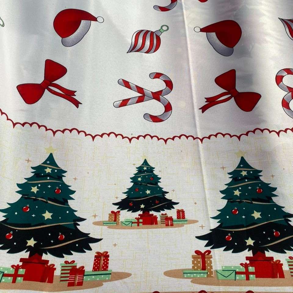 Tecido Oxford Natalino Árvore de Natal - Empório dos Tecidos 
