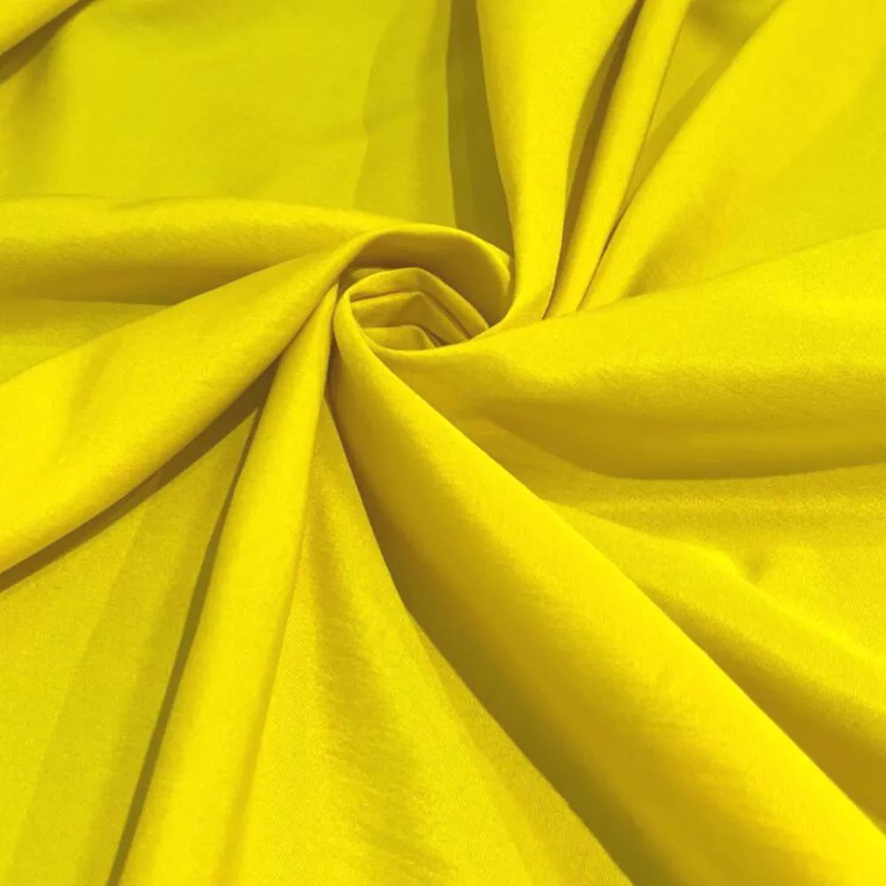 Tecido Tactel Liso Amarelo  - Empório dos Tecidos 