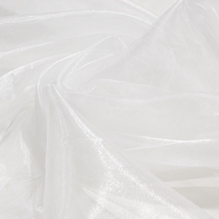Tecido Organza Branco - Empório dos Tecidos 
