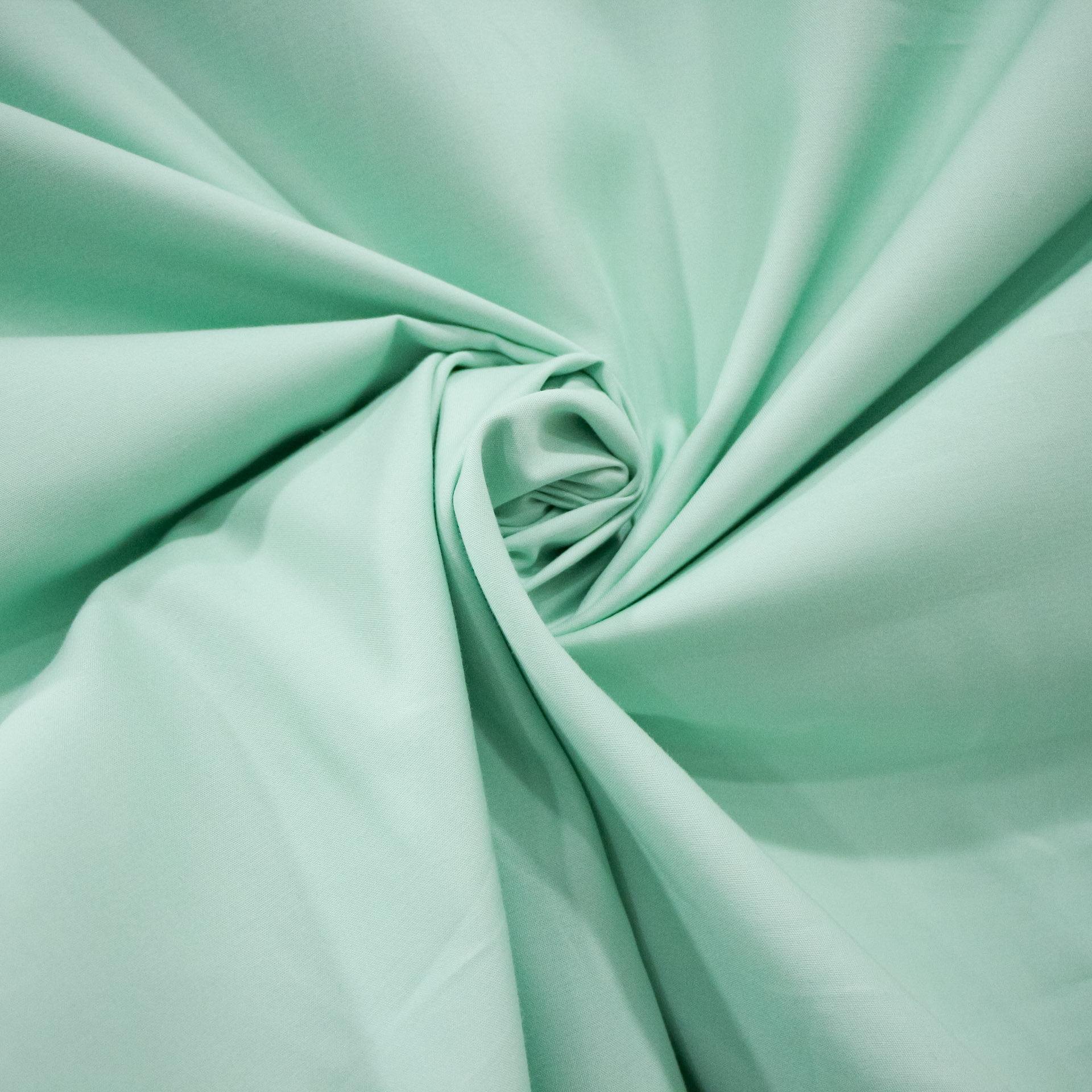 Tecido Percal Liso Verde Água 400 Fios  - Empório dos Tecidos 