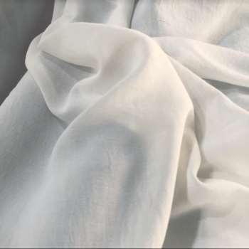 Tecido Crepe Duna Branco com 50 metros - Empório dos Tecidos 