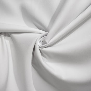 Tecido Gabardine Branco com 50 metros - Empório dos Tecidos 