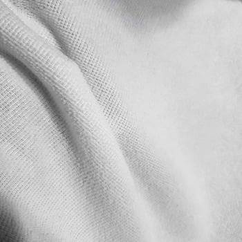 Tecido Atoalhado Felpudo Tinto Branco - Empório dos Tecidos 
