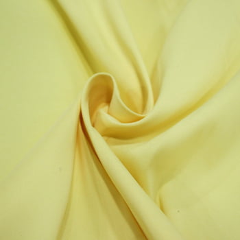 Tecido Bengaline Amarelo Bebê - Empório dos Tecidos 