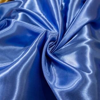 Tecido Cetim Charmousse Azul Celeste - Empório dos Tecidos 