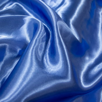Tecido Cetim Charmousse Azul Celeste - Empório dos Tecidos 