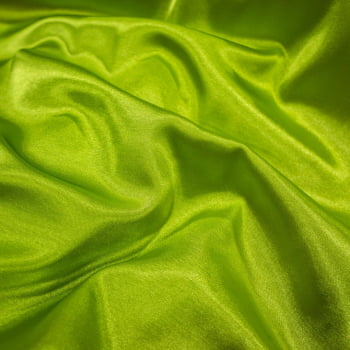 Tecido Cetim Charmousse Verde Limão - Empório dos Tecidos 