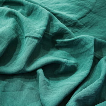 Tecido Crepe Duna Verde - Empório dos Tecidos 