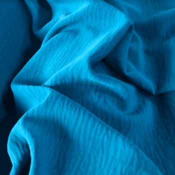 Tecido Crepe Duna Azul Anil - Empório dos Tecidos 