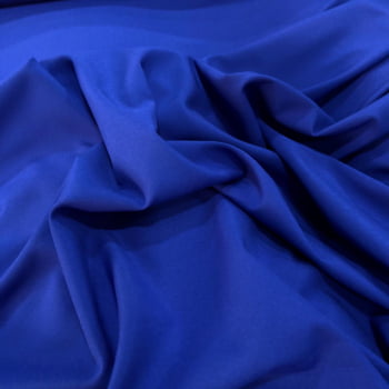 Tecido Crepe Salina Azul Royal - Empório dos Tecidos 