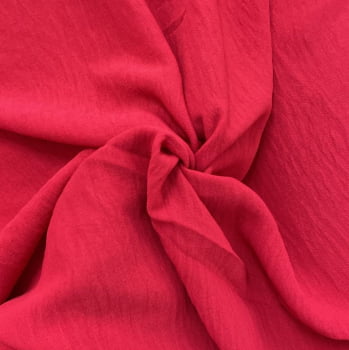 Tecido Crepe Duna Rosa Magenta - Empório dos Tecidos 