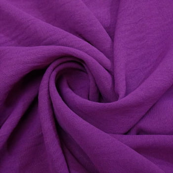 Tecido Crepe Duna Violeta - Empório dos Tecidos 