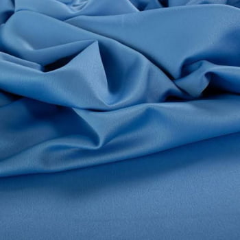  Tecido Crepe Amanda Azul Serenity Escuro - Empório dos Tecidos 