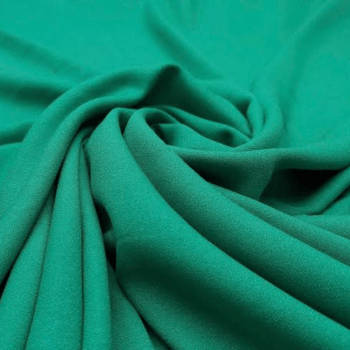 Tecido Crepe Mousson Verde - Empório dos Tecidos 
