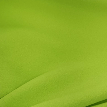 Tecido Crepe Mousson Verde Lima - Empório dos Tecidos 