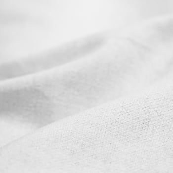 Tecido Flanela Lisa Infantil Branca - Empório dos Tecidos 
