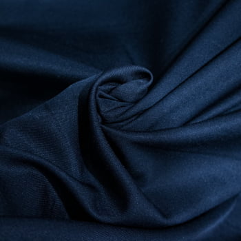 Tecido Gabardine Azul Marinho com 50 metros - Empório dos Tecidos 