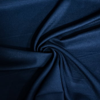 Tecido Gabardine Azul Noite - Empório dos Tecidos 