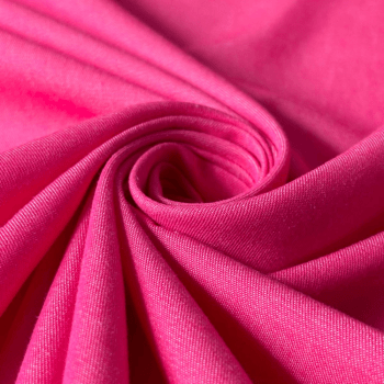Tecido Mescla Jeans Rosa Pink
