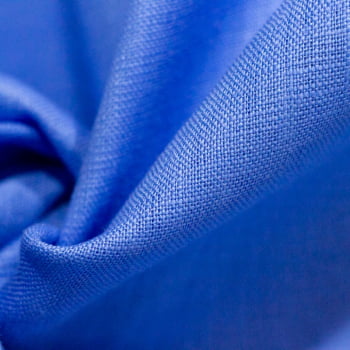 Tecido Linho Puro Azul Claro - Empório dos Tecidos 