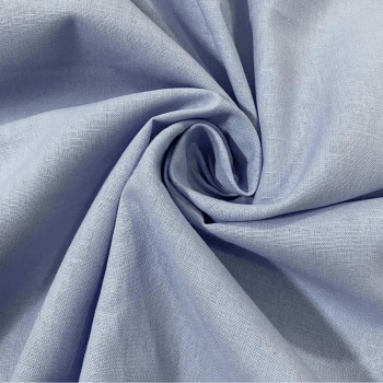 Tecido Linho Misto Azul Serenity - Empório dos Tecidos 
