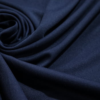 Tecido Malha Helanca Azul Marinho - Empório dos Tecidos 