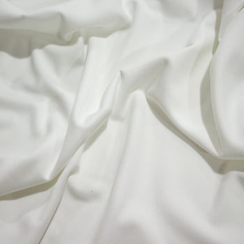 Tecido Malha Helanca Branca - Empório dos Tecidos 