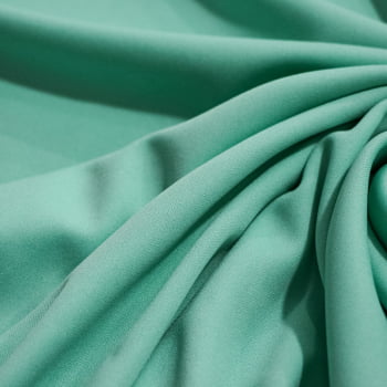Tecido Malha Helanca Verde Turquesa - Empório dos Tecidos 