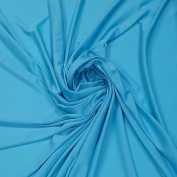 Tecido Malha Helanca Azul Turquesa