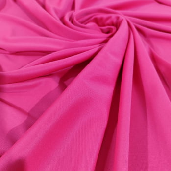 Tecido Malha Helanca Rosa Choque  - Empório dos Tecidos 