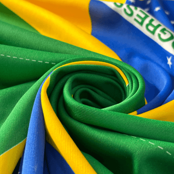 Tecido Malha Helanca Bandeira do Brasil - Empório dos Tecidos 