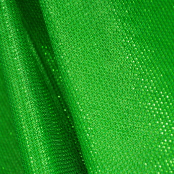 Tecido Lurex Verde Bandeira