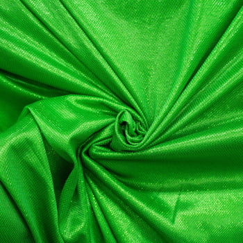 Tecido Lurex Verde Bandeira - Empório dos Tecidos 