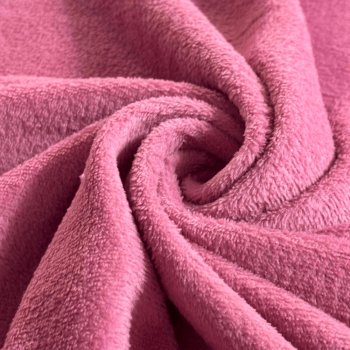 Tecido Manta Fleece Rosa Queimado - Empório dos Tecidos 