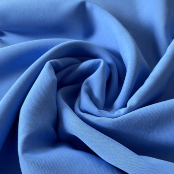 Tecido Crepe New Look Azul Celeste - Empório dos Tecidos 