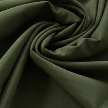 Tecido Crepe New Look Verde Militar com 50 metros - Empório dos Tecidos 