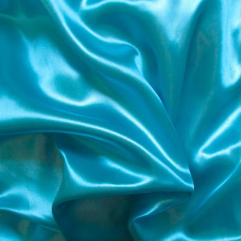 Tecido Cetim Charmousse Azul Tiffany