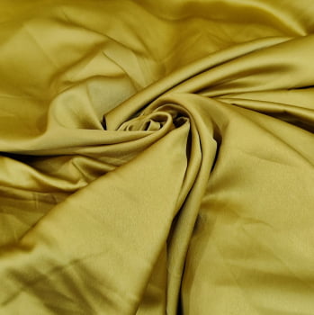 Tecido Crepe Amanda Dourado - Empório dos Tecidos 