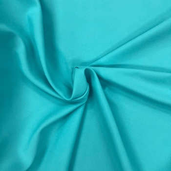 Tecido Crepe Amanda Azul Tiffany  - Empório dos Tecidos 