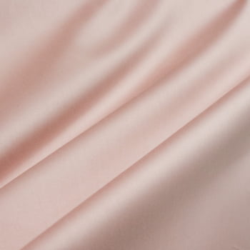 Tecido Percal Liso Rosê 400 Fios - Empório dos Tecidos 