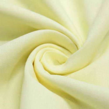 Tecido Percal Liso Amarelo Manteiga 150 Fios - Empório dos Tecidos 